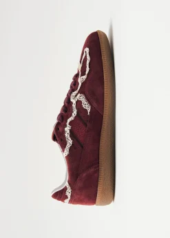 Tb.490 Crochet Burgunder Leder Sneaker