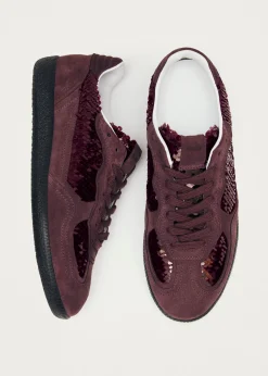 Tb.490 Glint Burgunder Leder Sneaker
