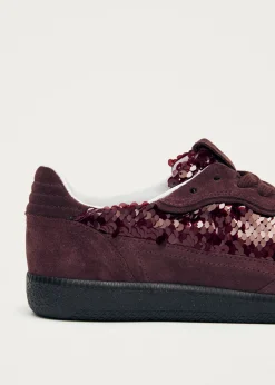 Tb.490 Glint Burgunder Leder Sneaker
