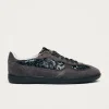 Tb.490 Glint Dunkelgraue Ledersneaker