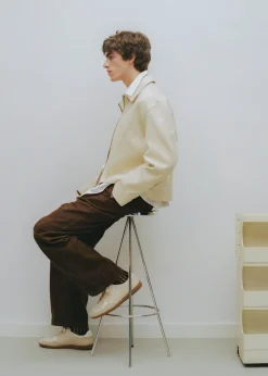 Tb.490 Rife Creme Leder Sneaker