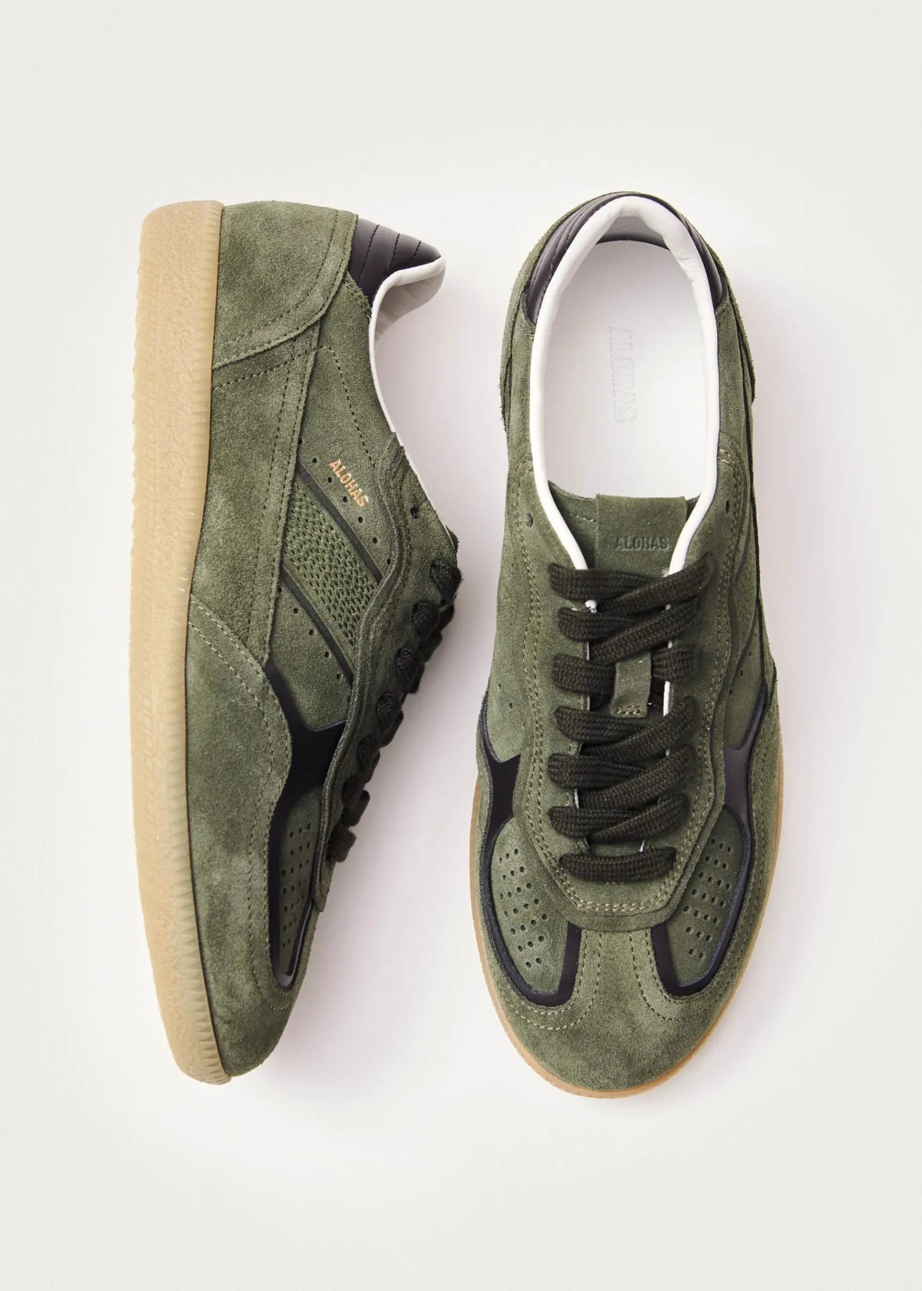 Tb.490 Rife Khaki Wildleder-Sneakers