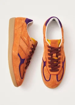 Tb.490 Rife Orangefarbene Wildleder-Sneakers