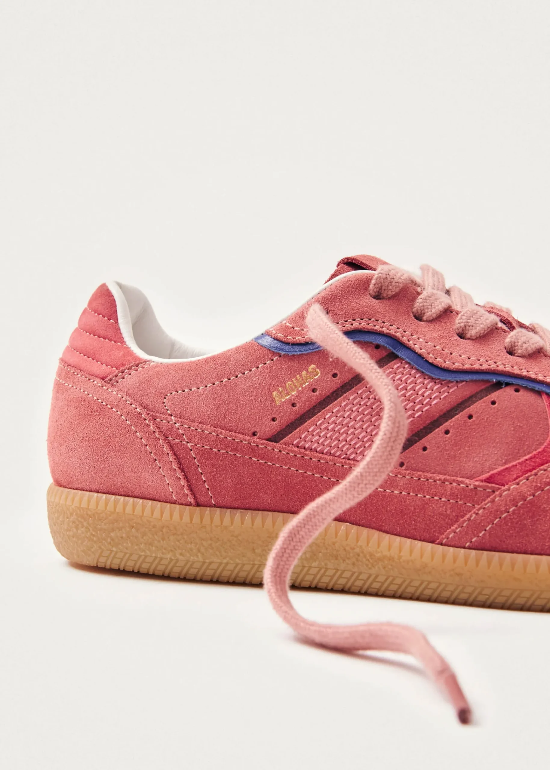 Tb.490 Rife Rosa Wildleder-Sneakers