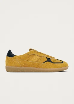 Tb.490 Rife Suede Fuzzy Gelbe Leder Sneaker