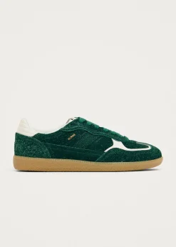 Tb.490 Rife Suede Fuzzy Grüne Leder-Sneaker