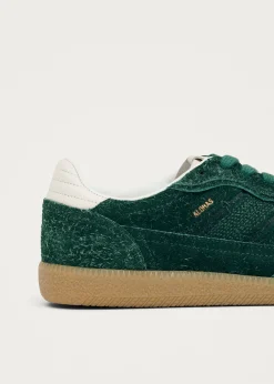 Tb.490 Rife Suede Fuzzy Grüne Leder-Sneaker