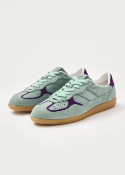 Tb.490 Rife Türkisfarbene Wildleder-Sneaker