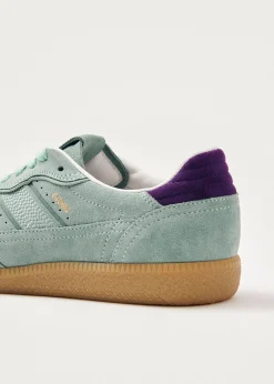Tb.490 Rife Türkisfarbene Wildleder-Sneaker