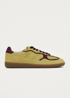 Tb.490 Rife Vanilla Gelbe Leder-Sneaker