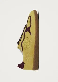 Tb.490 Rife Vanilla Gelbe Leder-Sneaker