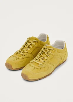 Tb.56 Suede Gelbe Ledersneaker