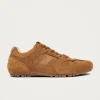 Tb.56 Suede Kamelfarbene Ledersneaker