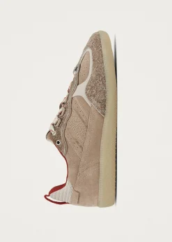 Tb.490 Trek Beige Leder-Sneaker