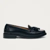 Terrane Schwarze Leder Loafers