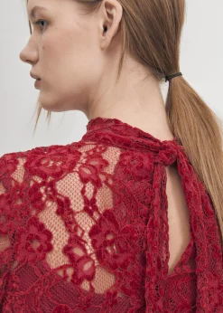 Tiban Lace Wein Kleid