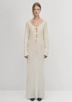 Triza Creme Kleid