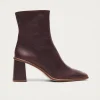 West Cape Rote Lederstiefel
