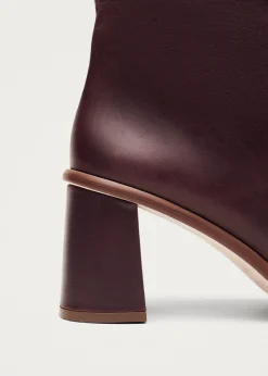 West Cape Rote Lederstiefel
