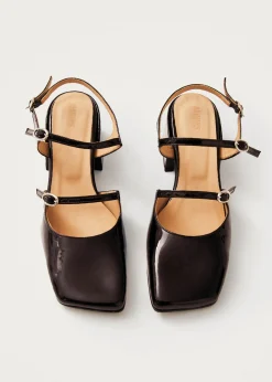 Withnee Onix Braune Lederpumps